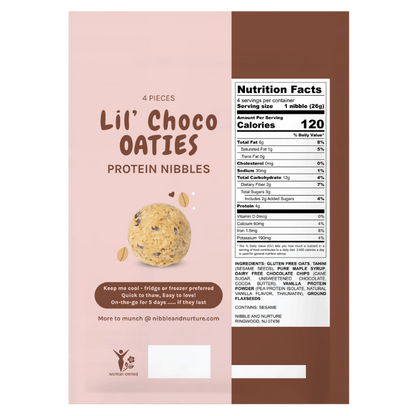 4pk Lil’ Choco Oaties Protein Nibbler