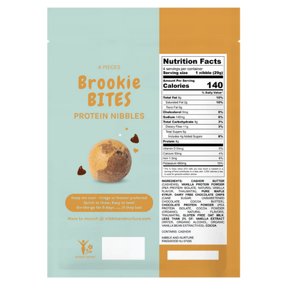 4pk Brookie Bites Protein Nibbler