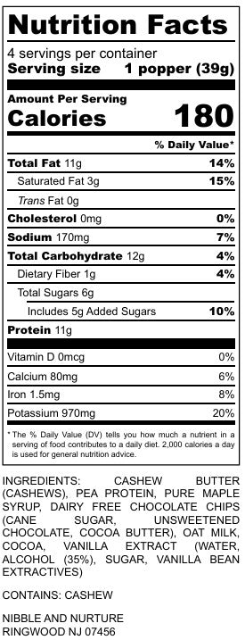 4pk Brookie Bites Protein Nibbler