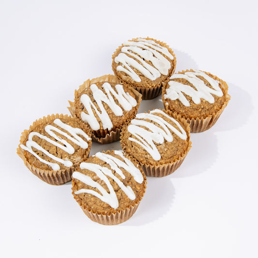 6pk Coconut Carrot Muffins