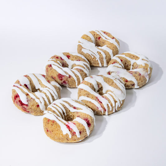 6pk Raspberry Lemon Donuts