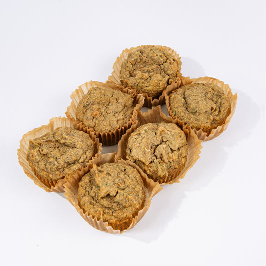 6pk Sweet Potato Zucchini Muffins